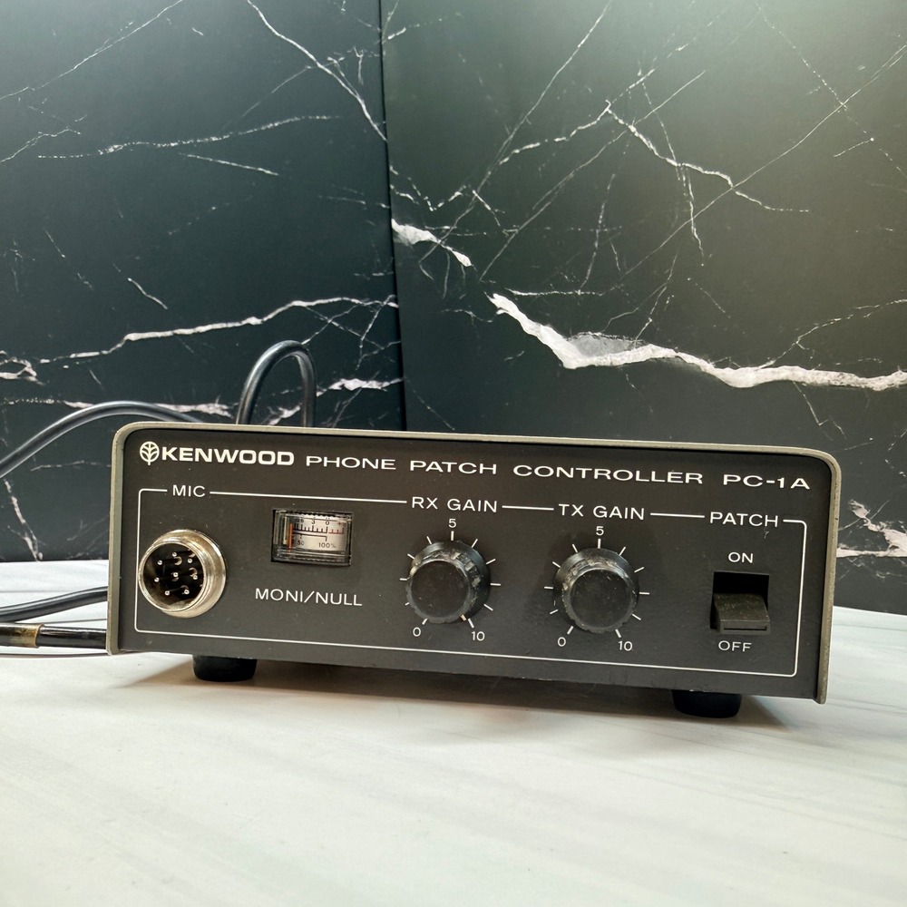 Kenwood PC-1A Phone Patch Controller Ham Radio Accessory Trio-Kenwood Untested